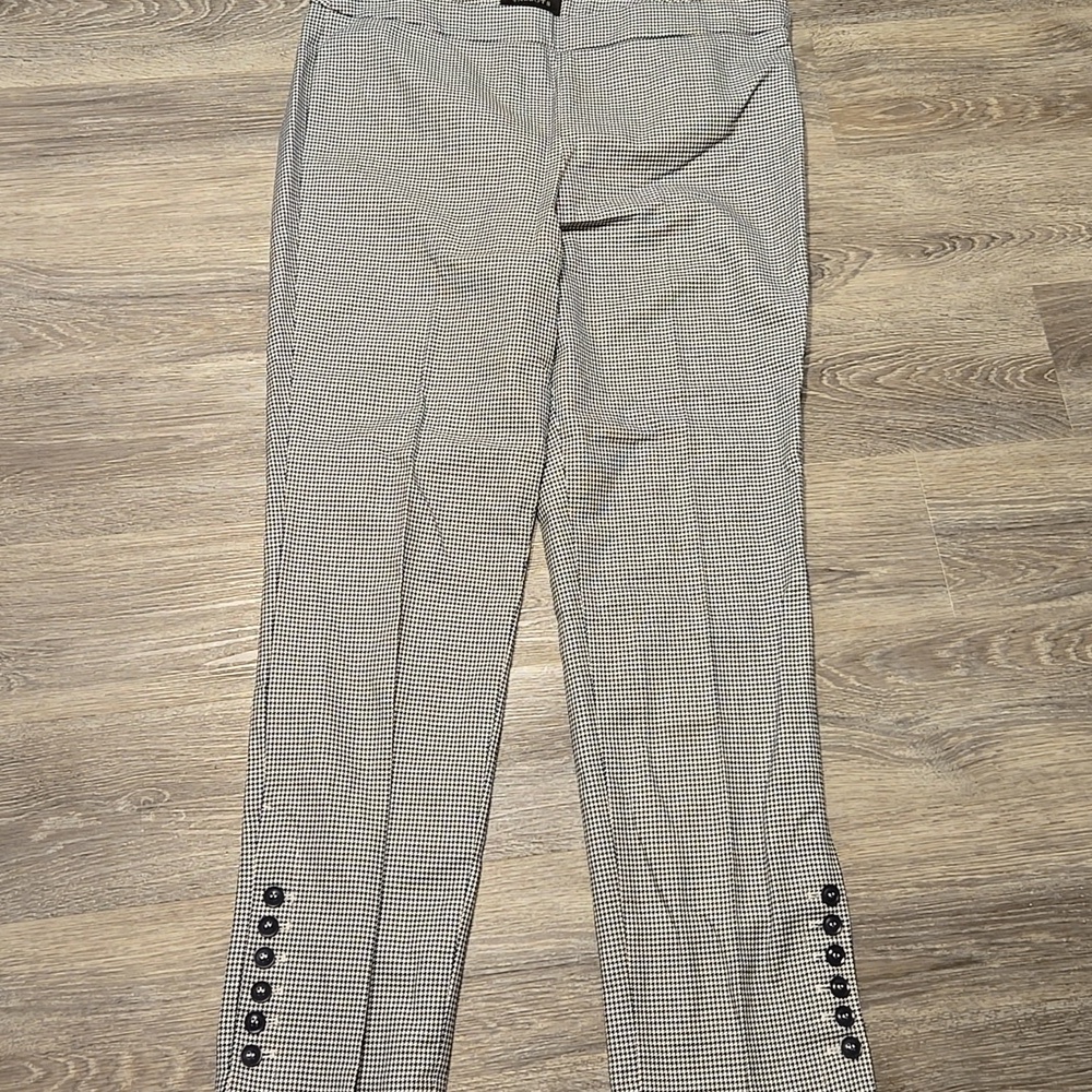 Talbots Chatham Houndstooth Pants Sz 10